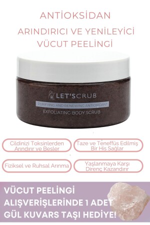 Antioksidan Vücut Peelingi Üzüm Çekirdekli Arındırıcı Ve Yenileyici Body Scrub 250 gr - 1