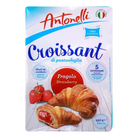 ANTONELLI CROISSANT STRAWBERRY 250 GR - 1