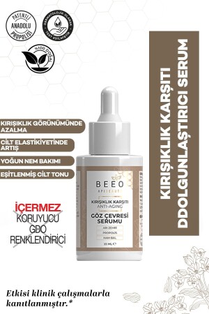 Apibeauty Arı Zehirli Propolisli Anti-Aging Göz Çevresi Bakım Serumu 15ml BEEO152KAGCS - 3