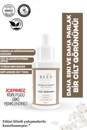 Apibeauty Arı Zehirli Propolisli Anti-aging Yüz Bakım Serumu 30ml BEEO152KAYS - 3