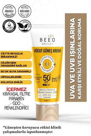 Apicare Körper-Sonnencreme mit Propolis - 1