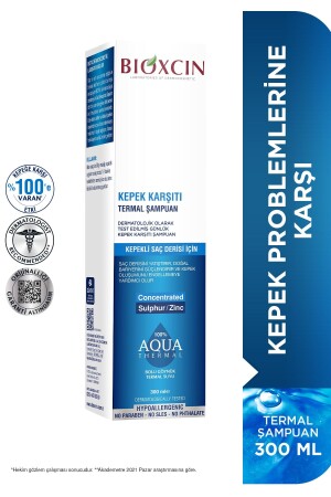 Aqua Thermal Kepek Karşıtı Şampuan 300ml Tüm Saç Tipleri - 1