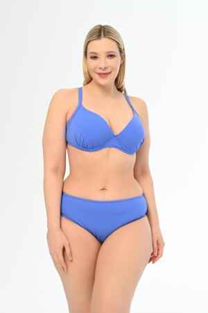 Aquaviva Damen-Bikini-Set mit Alexa-Bezug, Übergröße, Blau - 1