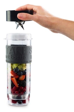 AR1032 Shake'n Take persönlicher Smoothie-Mixer – Schwarz (300 W – 2 Flaschen) - 6