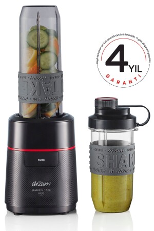 AR1147 Shake'N Take Neo Kişisel Blender - Siyah - 2