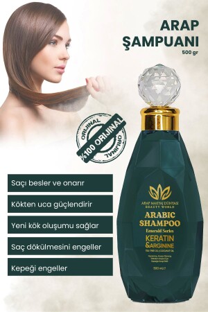 Arabisches Shampoo (500 ml) Haarwachstum – Anti-Verlust - 1