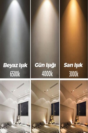 Arana ( Siyah Kasa, Beyaz Işık ) Ledli Modern Plafonyer Led Avize, Salon, Mutfak, Oturma Odası Arana-Siyah - 7