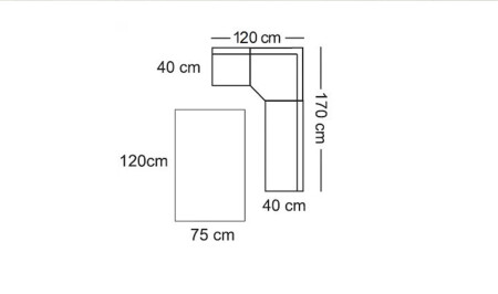 Aras Küchen-Eckset – Türkis - 5