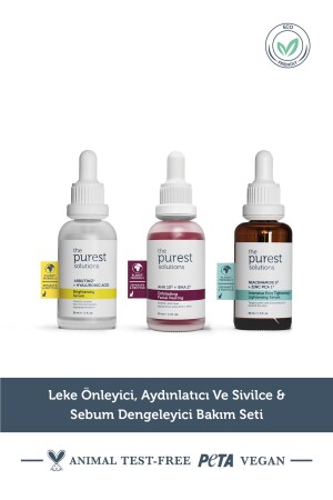 Arbutin- Aha-bha- Niacinamide içerikli Cilt Bakım Seti - 2