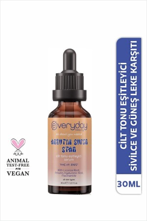 Arbutin Super Star Cilt Tonu Eşitleyici Serum 30ml Sivilce Güneş Leke Karşıtı Aydınlatıcı - 2