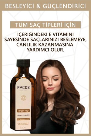 Argan Yağı 95 Ml- Saç Uzatıcı - Güçlendirici- Kırılma Önleyici- Yumuşatan Yoğun Argan Saç Bakım Yağı - 3