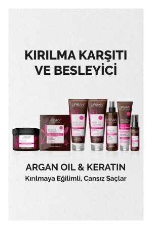 Argan Yağı Kolay Kırılan Yıpranmış Saçlara Özel Saç Bakım Serumu-vegan-75 ml - 6