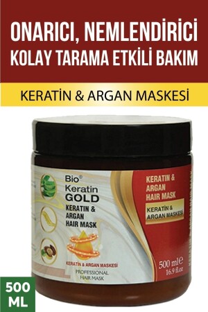 Argan&keratin Yağlı Saç Bakım Maskesi 500 Ml - 2