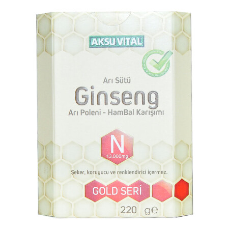 Arı Sütü Ginseng Polen Bal Karışımı 220 Gr - 8