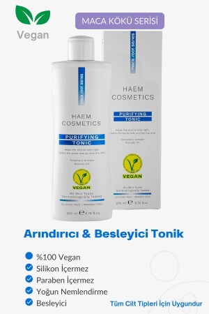 Vegan Arındırıcı Canlandırıcı Ve Besleyici Tonik 200 ml HKTO03 - 3