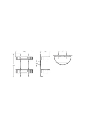 Arkitekta A44053 Ikili Malzemelik, Krom - 5