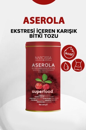 Aserola Ekstresi içeren Karışık Bitki Tozu NarcissaAsrl001 - 3