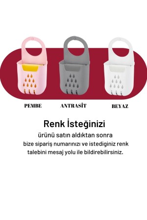 Asılabilir Bulaşık Sünger Düzenleyici Bulaşıklık - 5