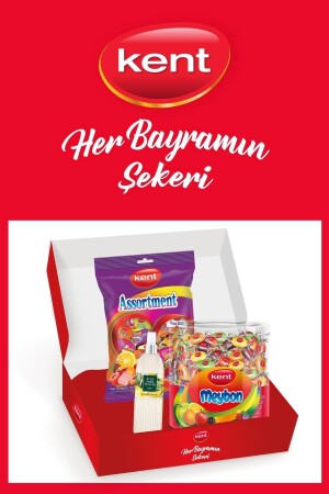 Assortment & Meybon Mini Meyveli Karışık Bayram Şekeri 2'li - Eyüp Sabri Tuncer Limon Kolonyası - 2