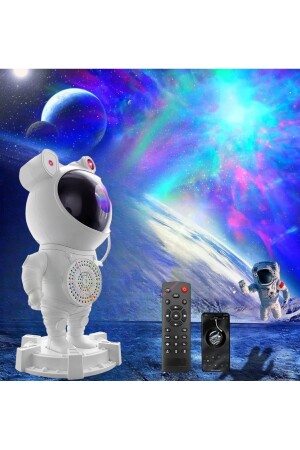 Astronaut Bluetooth Lautsprecher Galaxy Nebel Mond Decke Himmel Projektor Timer Nachtlicht - 4