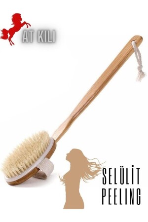 At Kılı Kuru Islak Selülit Peeling Fırçası 714799 - 3