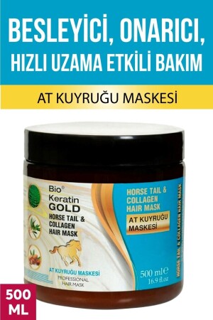 At Kuyruğu Bitki Özlü Saç Bakım Maskesi 500 ml - 1