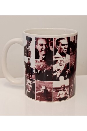 Atatürk Design Bildcollage Tasse KLJATA - 4