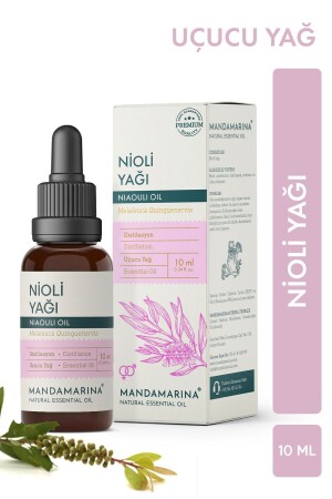 Ätherisches Nioli-Öl, 10 ml, Glastropfer, 100 % rein und natürlich (ätherisches Niaouli-Öl) - 2