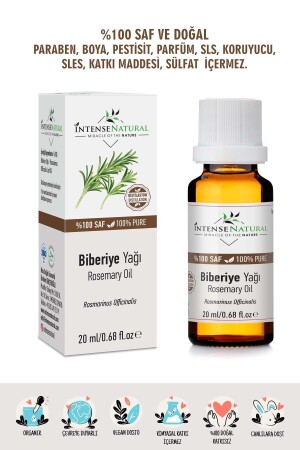 Ätherisches Rosmarinöl 20 ml 100 % reines und natürliches ätherisches Rosmarinöl - 2