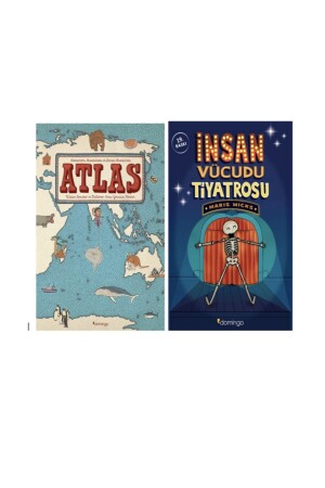 Atlas Kıtalar Denizler Kültürler Arası Yolculuk Rehberi Insan Vücudu Tiyatrosu Atlas-insan - 2