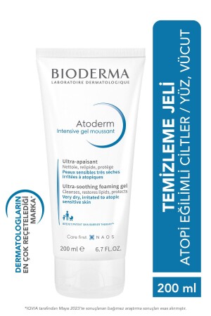 Atoderm Intensive Kuru Ve Çok Kuru Ciltler Için Yatıştırıcı Temizleme Jeli 200ml 3401560936988 - 3