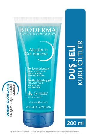 Atoderm Shower Gel Kuru Ciltler için Nemlendirici Duş Jeli Bebek Çocuk Yetişkin 200 ml - 2