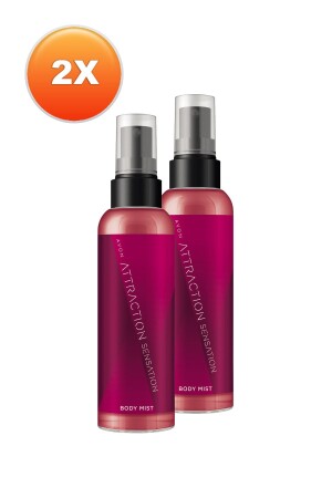 Attraction Sensation Damen-Körperspray 100 ml. Doppelset BODYMIST0011-2 - 2