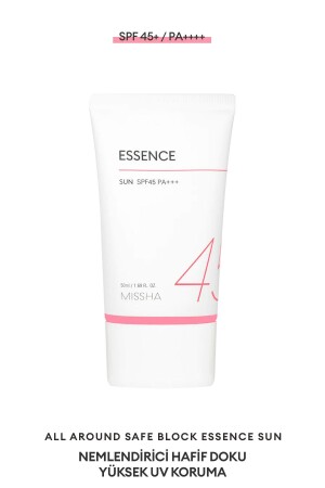 Aufhellende feuchtigkeitsspendende Sonnencreme 50 ml All Around Safe Block Essence Sun EX SPF45/PA+++ - 2