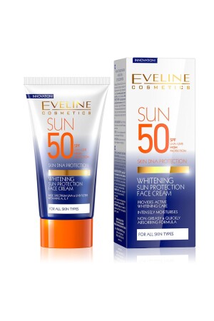 Aufhellende Sonnenschutz-Gesichtscreme Spf50 50 ml für alle Hauttypen TYC00850212170 - 2