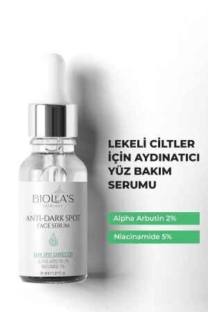 Aufhellendes Gesichtspflegeserum für unreine Haut, Niacinamid 5 % + Alpha-Arbutin 2 %, 30 ml GST-4 - 2