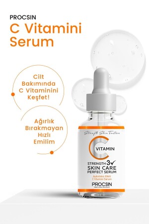 Aufhellendes und tonisausgleichendes Pflegeserum mit Vitamin C, 20 ml - 4