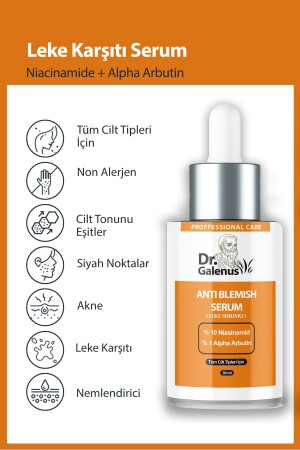 Aufhellendes Vitamin C und Anti-Dunkelflecken-Niacinamid- und Arbutin-Dual-Care-Serum-Set (50 ml) - 7