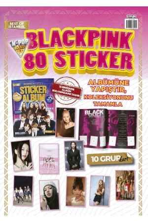 Aufkleber der koreanischen Popband Blackpink 80 - 1