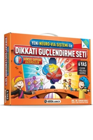 Aufmerksamkeitsstärkungsset Kindergarten Alter 6 - Osman Abalı - 2