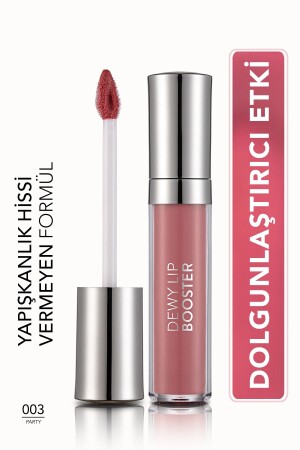 Aufpolsternder, getönter Lipgloss (Dunkler Pfirsich) – Dewy Lip Booster – 003 – 8690604619054 - 1