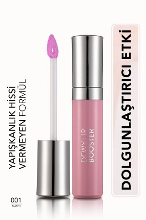 Aufpolsternder Lipgloss (TRANSPARENT) – Dewy Lip Booster – 001 Match – 8690604619030 - 3