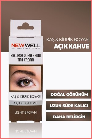 Augenbrauen- und Wimpernfarbe – Hellbraun 8680923320939 - 1