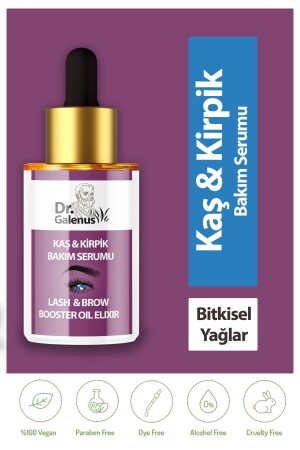 Augenbrauen- und Wimpernpflegeserum (Arganöl – Rizinusöl – Mandelöl – Vitamin E) 15 ml - 4