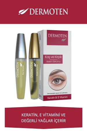 Augenbrauen- und Wimpernpflegeserum, mit Keratin, Vitamin E und natürlichem Öl 20 ml 8699649008014 - 1