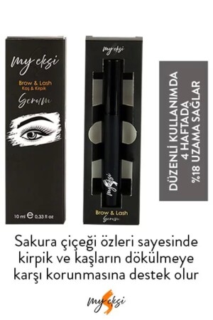 Augenbrauen-Wimpernserum mit aufpolsternder und verlängernder Wirkung (SAKURA-BLUME) 10 ml myeksi-KKS001 - 4