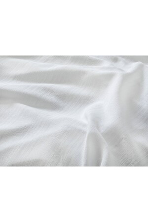 Aurora Silky Touch Çift Kişilik Nevresim Takımı 200x220 Cm Beyaz TYC00600548408 - 8