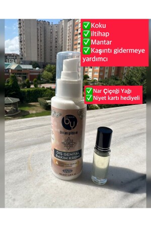 Äußere Genitalpflegecreme mit Granatapfelblütenöl - 2