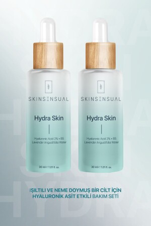 Avantajlı Hydra Skin (hyaluronic Acid %2) Tanışma Paketi | Yoğun Nem Serumu 30 Ml - 30 Ml 2xhydra - 2