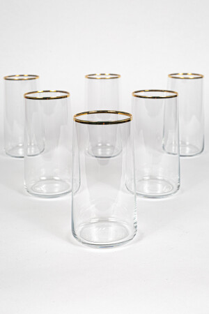 Avantgarde Gold 6-teiliges Softdrinkglas-Set 540 cc AVG0060006 - 5